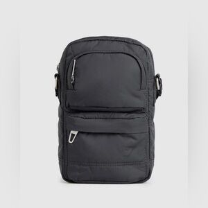 GYMSHARK Lifestyle Crossbody Bag/Onyx Grey